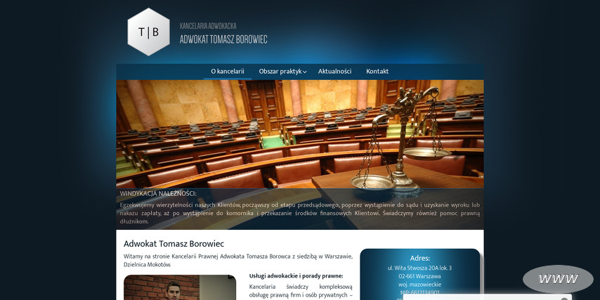 Kancelaria Adwokacka Adwokat Tomasz Borowiec