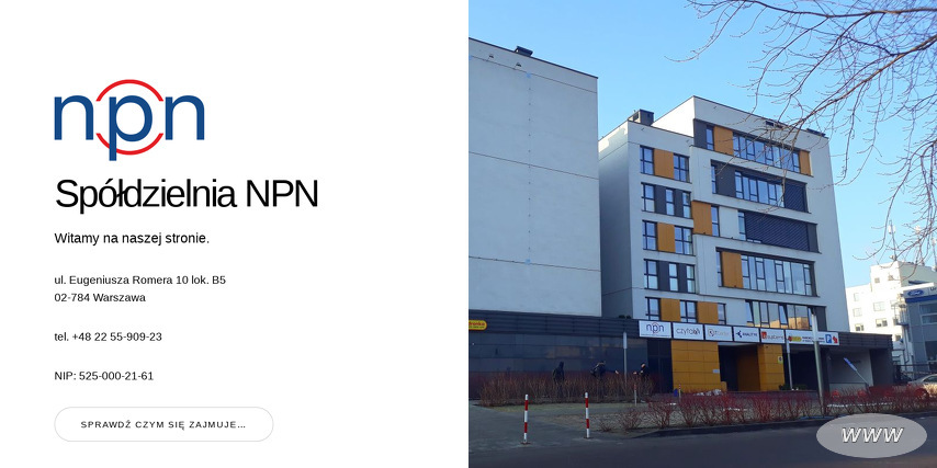 SPÓŁDZIELNIA NOWA PRACA NIEWIDOMYCH CEPELIA