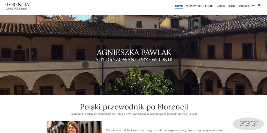 Florencja z przewodnikiem