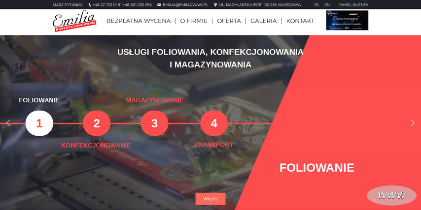 EMILIA SPÓŁKA Z OGRANICZONĄ ODPOWIEDZIALNOŚCIĄ SPÓŁKA KOMANDYTOWA