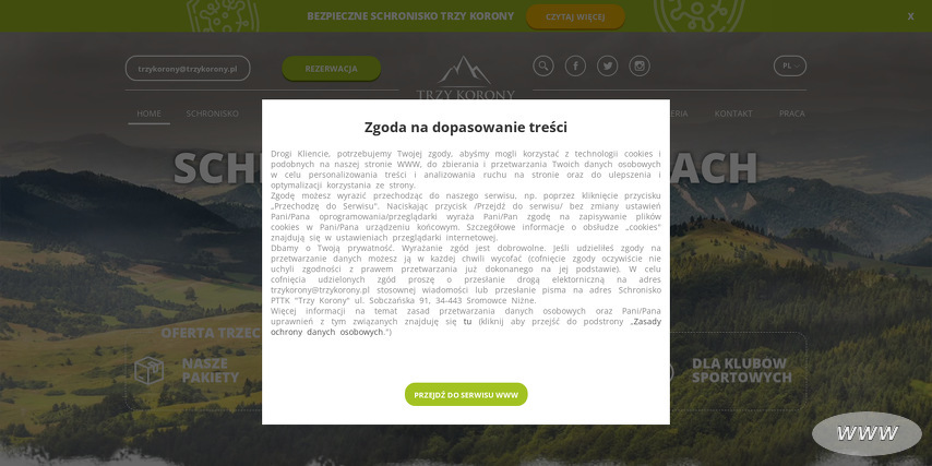 Schronisko PTTK "Trzy Korony"