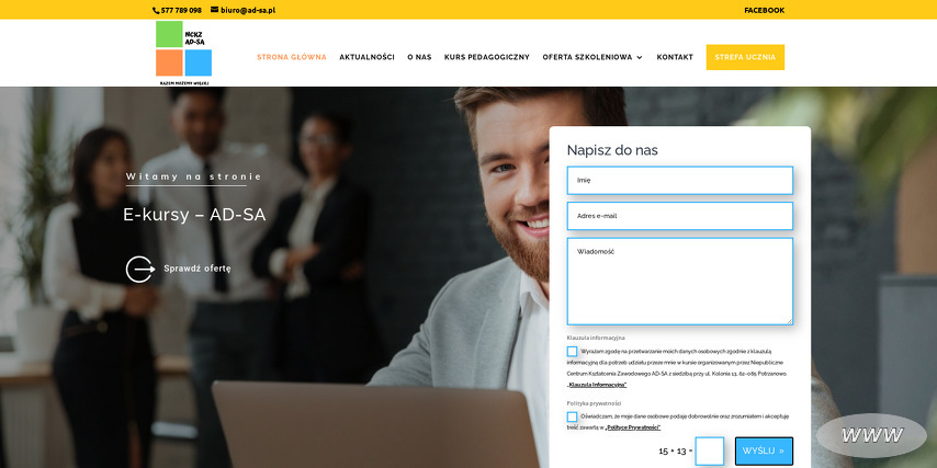Niepubliczne Centrum Kształcenia Zawodowego AD-SA