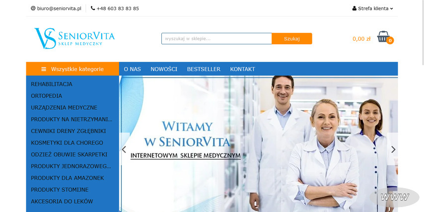 Sklep medyczny SeniorVita
