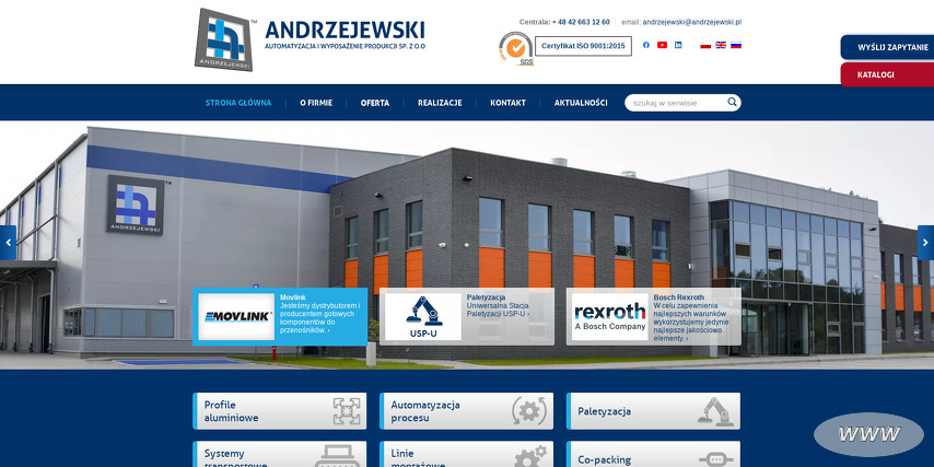 ANDRZEJEWSKI Automatyzacja i Wyposażenie Produkcji Sp. z o.o.