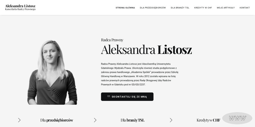 Radca Prawny Aleksandra Listosz