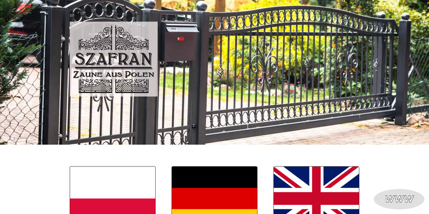 Szafran Zäune Aus Polen