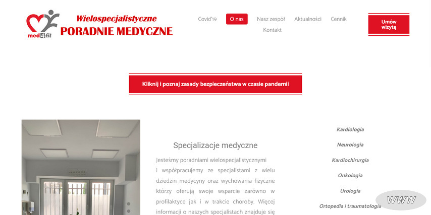 MED4FIT - PORADNIE WIELOSPECJALISTYCZNE SP. Z O.O.