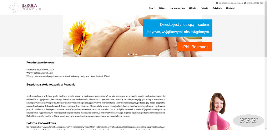 Szkoła rodzenia Świadome Macierzyństwo
