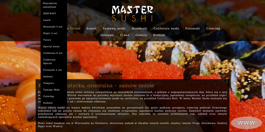 Master Sushi Bartosz Radziwiłłów