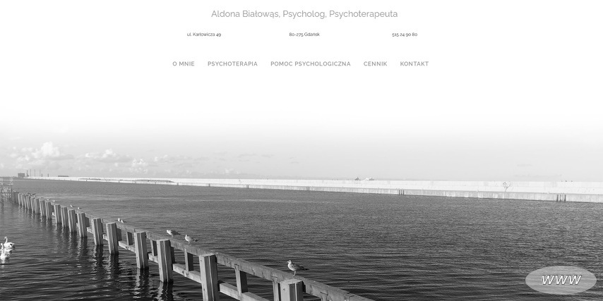 Psycholog - Psychoterapeuta Aldona Białowąs