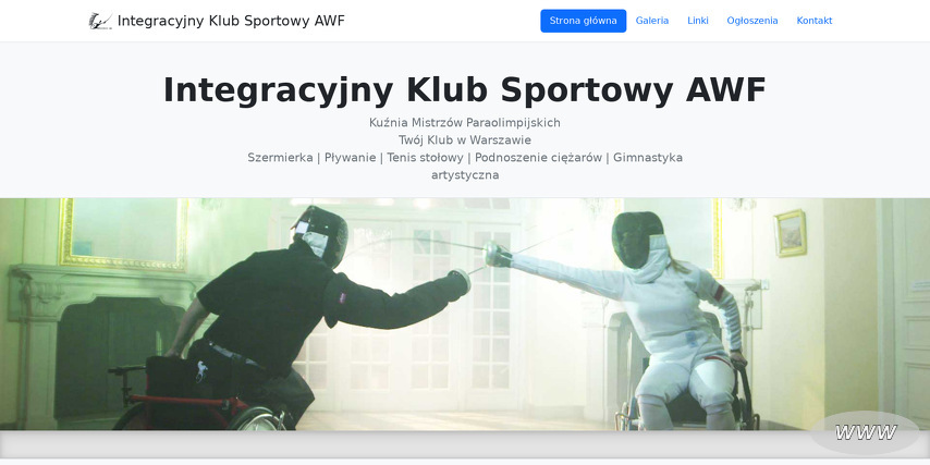 INTEGRACYJNY KLUB SPORTOWY AWF
