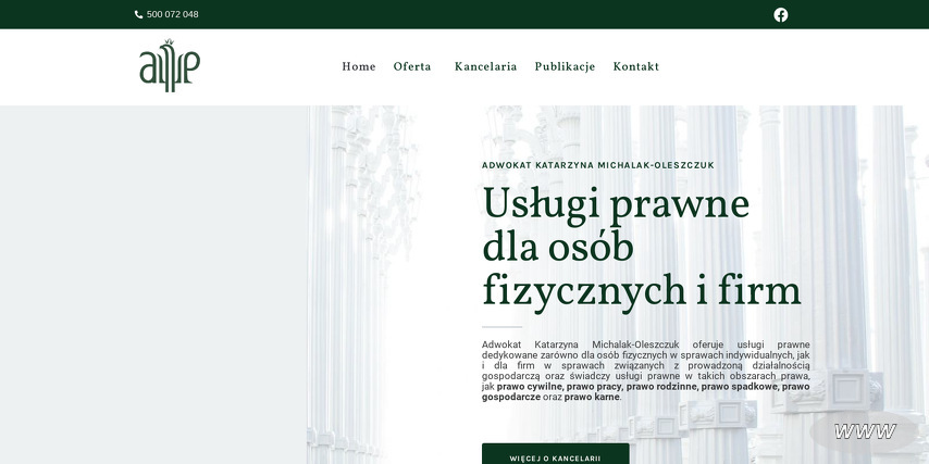 Kancelaria Adwokacka adwokat Katarzyna Michalak-Oleszczuk