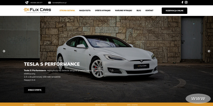 FLIX CARS Wypożyczalnia Aut Premium
