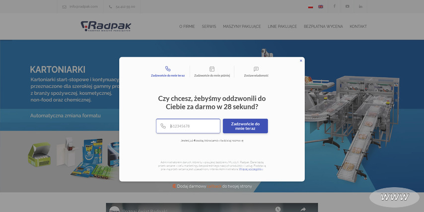 Radpak Fabryka Maszyn Pakujących Sp. z o.o.