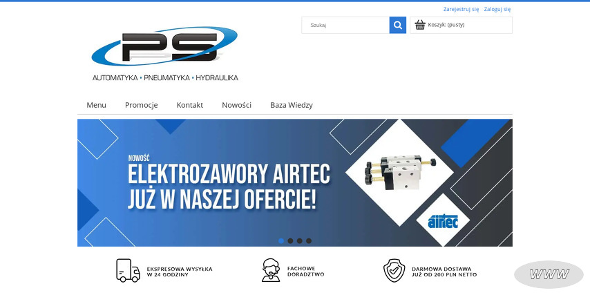 PS Automatyka Pneumatyka Hydraulika
