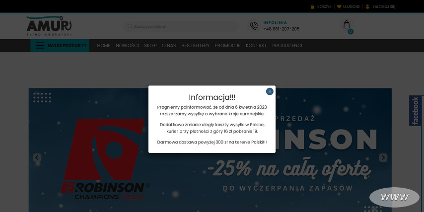 Amur Sklep Wędkarski Danuta Ćwieluch