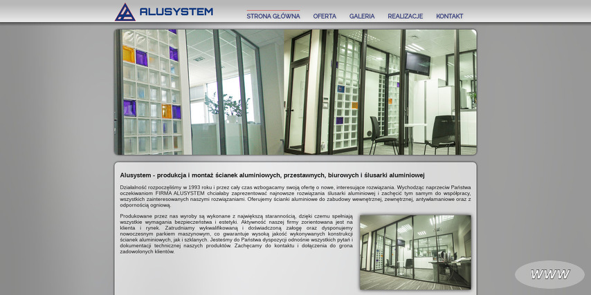 ALUSYSTEM S.C.  Witold Szczepański, Michał Tanas