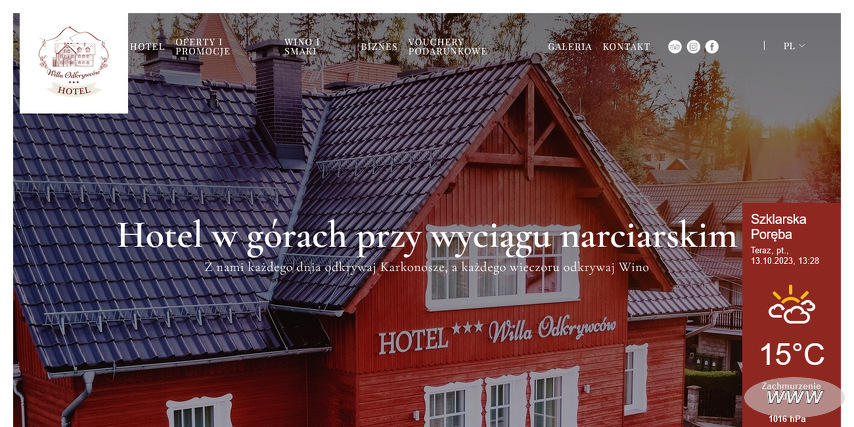 Hotel Willa Odkrywców