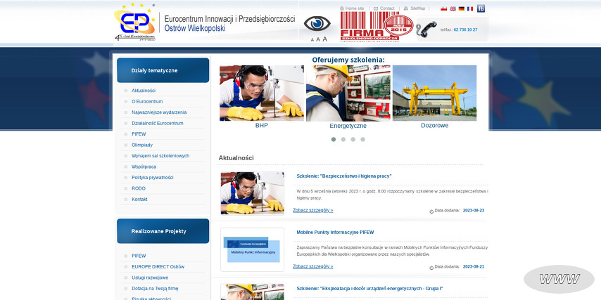 EUROCENTRUM INNOWACJI I PRZEDSIĘBIORCZOŚCI