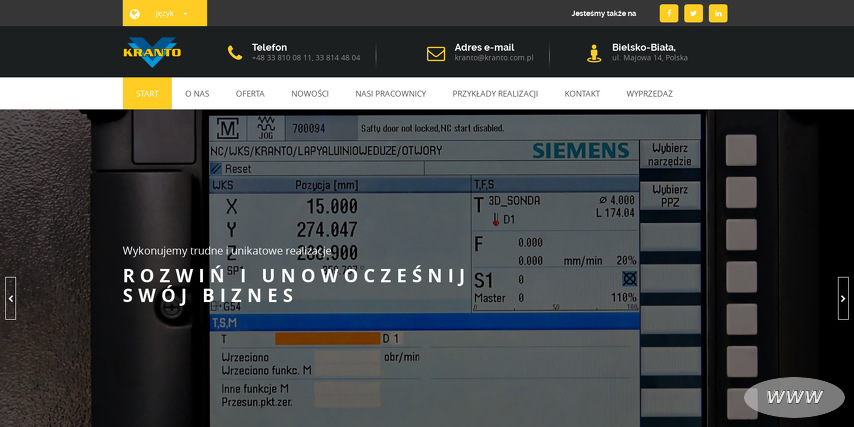 FIRMA TECHNICZNO HANDLOWA KRANTO SP Z O O