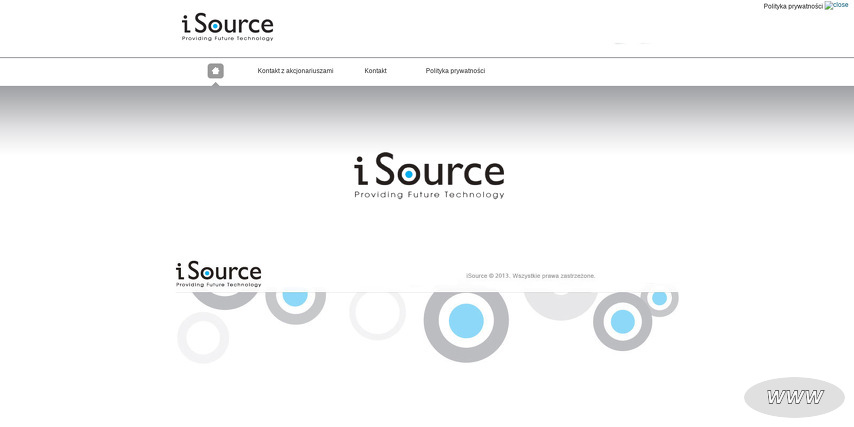 ISOURCE S A