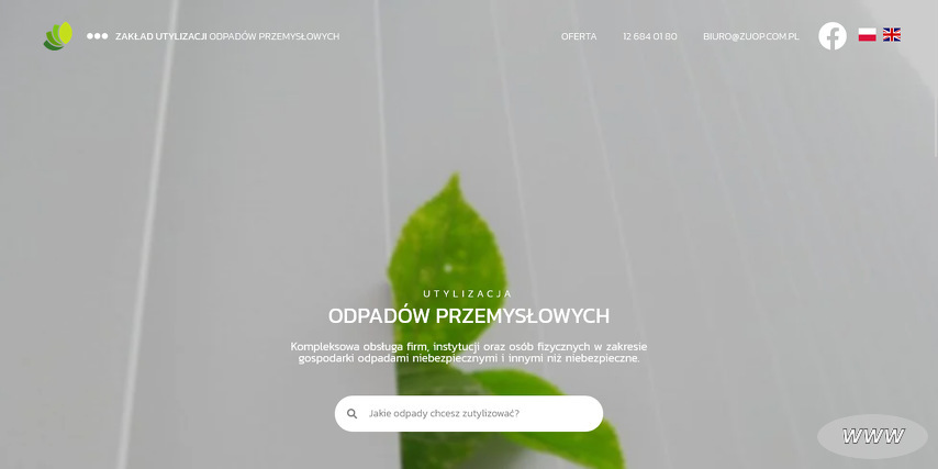 Zygmunt Pacanowski Zakład Utylizacji Odpadów Przemysłowych