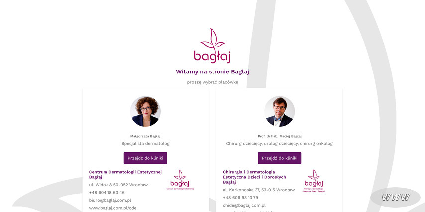 Chirurgia i Dermatologia Estetyczna Dzieci i Dorosłych Bagłaj Sp. z o.o.