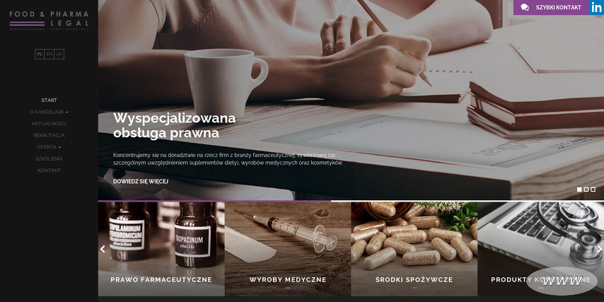 Food & Pharma Legal.Wawrzyniak Zalewska Radcy Prawni Sp. j.