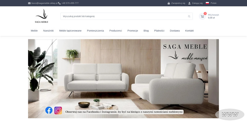 Saga Meble Sklep