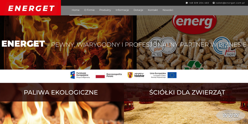 Energet - ekologiczne produkty z biomasy