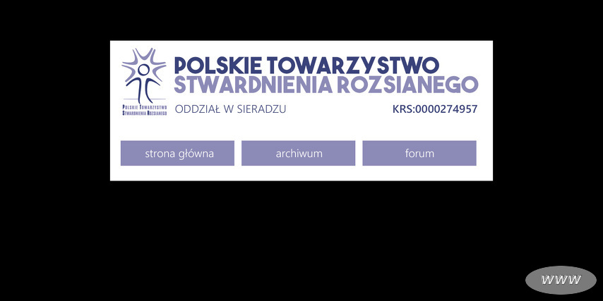 POLSKIE TOWARZYSTWO STWARDNIENIA ROZSIANEGO ODDZIAŁ W SIERADZU