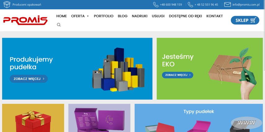 PROMIS Opakowania