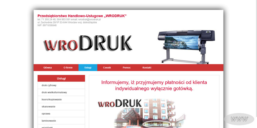Przedsiębiorstwo Handlowo Usługowe WRODRUK