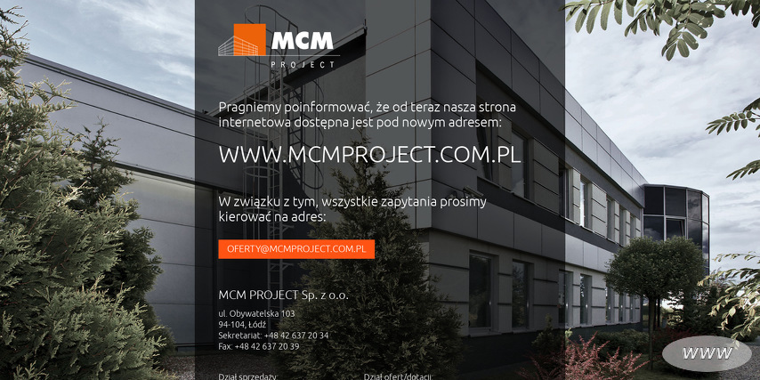MCM PROJECT SP Z O O