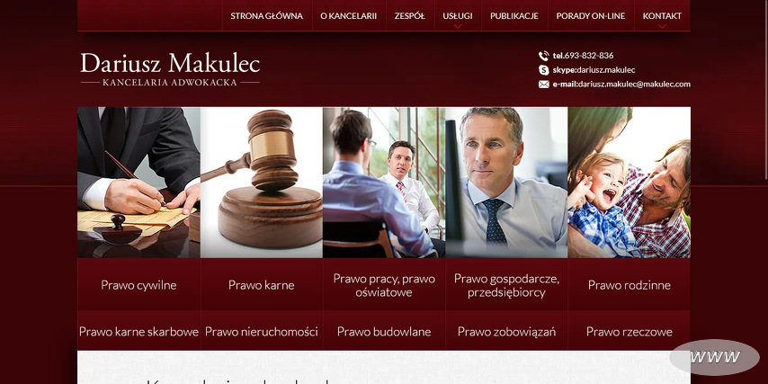Adwokat Dariusz Makulec