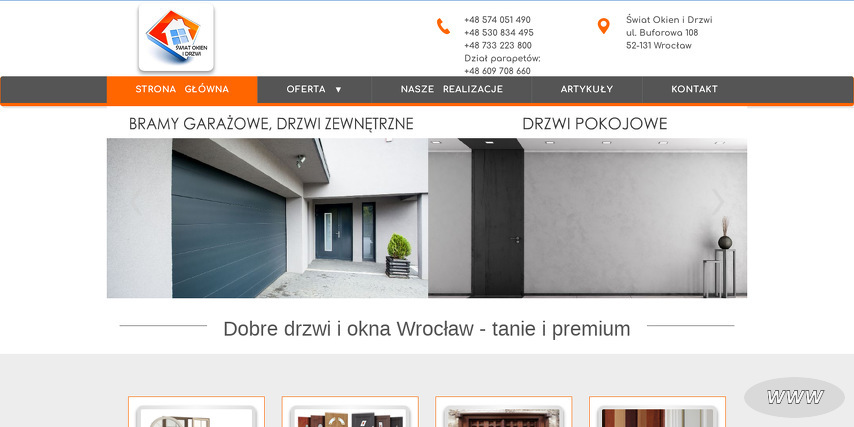 ŚWIAT OKIEN I DRZWI