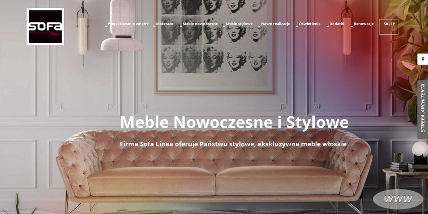 Salon meblowy Sofa-Linea