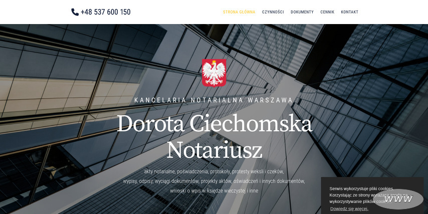 Kancelaria Notarialna Dorota Ciechomska